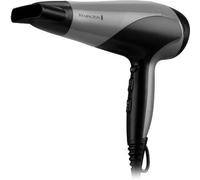 Secador de pelo REMINGTON Negro 2200W Iónico Rejilla Cerámica 3 Temperaturas / 2 velocidades, Aire frio D3190S