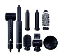 Secador de pelo Thulos 7 en 1 TH-BY25 1400W Negro