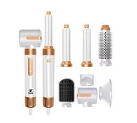 Secador de pelo thulos 7 en 1 th - by25 color blanco 1400w