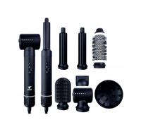 Secador de pelo thulos 7 en 1 th - by25 color negro 1400w