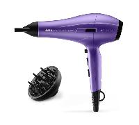 Ufesa Secador de Pelo Profesional X-Treme Shine 2600W, Motor AC, Tecnología Iónica, Sin Encrespamiento, Recubrimiento de Aceite de Argán, Incluye Difusor y Concentrador, 2 Velocidades, 3 Temperaturas