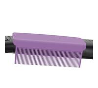 Secador de pelo universal y accesorio de peine de plancha plana | Boquilla alisadora y desenredante de cabello para cabello rizado, fino o natural | Herramienta de peinado de cabello de salón