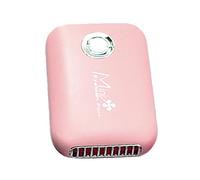 Secador de pestañas eléctrico sin aspas USB para manicura de pestañas y uñas, color rosa