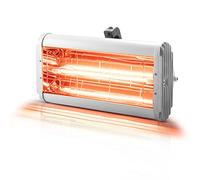 Secador de pintura infrarrojo STAHLWERK MIL-1200 ST con 1.200 vatios, potente secador infrarrojo para secar pintura de coche, pintura de reparación, imprimaciones y mucho más