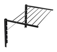 Secador de pared telescópico para ropa con tendedero integrado eficiente