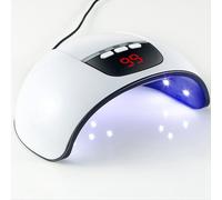 Secador de uñas LED UV para curar todo tipo de esmaltes en gel, portátil y con conexión USB.
