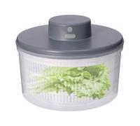 Secador de Verduras - Ensalada Eléctrica de 3 Litros, Batidora con Carga USB Segura, Secado Rápido Eficiente | Ideal Ensalada, Verduras, Cocina Casera, Preparación Rápida