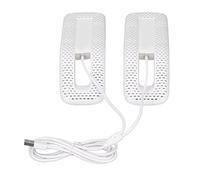 Secador de Zapatos Eléctrico, Desodorante de zapatos Podología USB, Calefacción Equilibrada 10W Secador de Desodorizador de Zapatos Secado Rápido de PC para Guantes para Calcetines para Joyero