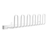 Secador de zapatos eléctrico, regulable hasta 55 C, unidad de acero para montaje en pared, blanco, 76 x 13 x 17 cm, compacto para el hogar