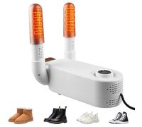 Secador de Zapatos Eléctrico: Secador de Guantes de Boxeo, Secador de Zapatillas con Temporizador Inteligente Diseño Plegable, Secado Rápido para Zapatos, Guantes de Boxeo, Botas de Esquí