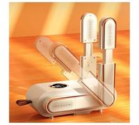 Secador de zapatos portátil, calentador de zapatos plegable expandible con Blu-Ray/temporizador de 3 modos, secadora de zapatos secos, secadora de zapatos portátil para botas de esquí, guantes, casco