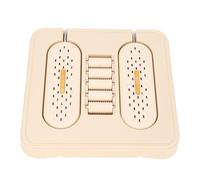 Secador de zapatos portátil, secador de zapatos 2 en 1, calentador de pies, calentador de botas de secado rápido, secador de zapatos eléctrico con control de temperatura (EU