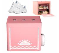 Secador De Zapatos Y Botas, Secador Plegable Para Botas De Fútbol, Secado Completo A 720 ℃, Secado Rápido, Temporizador De 2 Horas Y Control Inteligente De La Temperatura, Fácil De Guardar, Para Pink