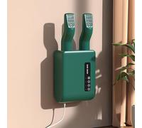 Secador doméstico,secador eléctrico zapatos,temporizador 1/2/3 horas,disipación calor uniforme 360°,temperatura constante 40 °C a 42 °C,apto for zapatos,guantes,calcetines sombreros(Green)