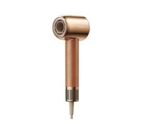 Secador Dreame Hair Miracle 1600W, 130000 rpm, 70 m/s, Ionizador, Oro, LCD, 5 accesorios