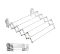 Secador Lavadero Toallero Plegable Blanco