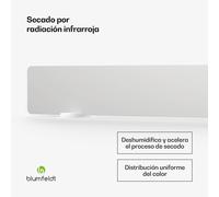 Blumfeldt Secador mural infrarrojo DryWave | 50 - 150 W | seca pintura y yeso | posibilidad de montaje en pared