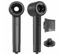 Secador OBA-HY01PRO: secado perfecto, cabello sano - 500 millones iones negativos, motor sin escobillas de 120.000 rpm, 75 m/s, secador, ultraligero 358 g, silencioso solo 54 dB