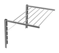 ABJ Tendedero Majka plegable (100 cm, Plata)