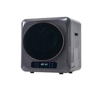 Secadora 4kg evacuación de acero inoxidable con pantalla led,montaje en pared,energética g,gris
