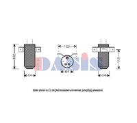 Secadora Aire Acondicionado Aluminio Apto para Land Rover Freelander LN _