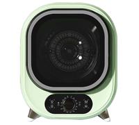 Secadora compacta y portátil, mini secadora giratoria para espacios pequeños, instalación de encimera o montaje en pared, diseño que ahorra espacio