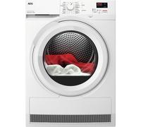Secadora con bomba de calor aeg tr708l2oz wh 8 kg 15 programas clase e blanco