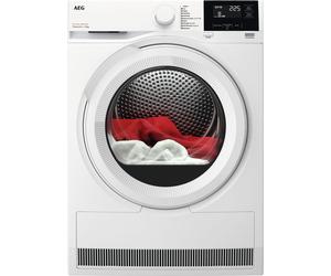 Secadora con bomba de calor aeg tr718p2ob 8 kg 12 programas clase d blanco