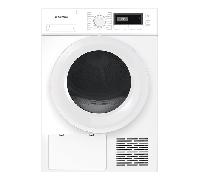 secadora con bomba de calor brandt dfb383hwp 8 kg a++ blanco