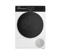 SECADORA CON BOMBA DE CALOR WHIRLPOOL CWD 113M WBS SPT 12 KG D BLANCO