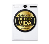 Secadora con Inteligencia artificial 9kg, A, con Bomba de calor Dual Inverter,Blanco marfil , Serie 900 - RHX9009TWC