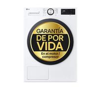 Secadora con Inteligencia Artificial 9kg, B, con Bomba de calor Dual Inverter, Blanca , Serie 500 - RHX5009TLC