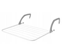 KADAX Secadora de ropa para balcón, tendedero para balcón, barandilla de...