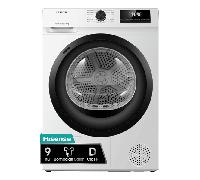 SECADORA DE CONDENSACION HISENSE DHQE900UWDC 9 KG D BLANCO