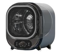 Secadora De Condensador Portátil De 5 Kg, Mini Secadora Por Centrifugado Compacta, Capacidad De Carga De 0,8 Kg, Sonda Controlada De Temperatura Doble, Luz Azul Antibacteriana De 360 ° Para Uso En