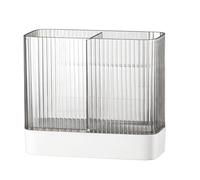 Secadora de doble rejilla - Soporte de pared extraíble con diseño de secado rápido, organizador multifuncional para vajilla, cucharas, palillos, soporte de cocina sostenible | Comp