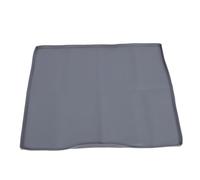 Secadora de lavadora Top Mat de silicona Silicona Cubierta protectora Top para sala de lavandería Duración resistente a los rasguños 50x60 cm (Negro) (Gris)