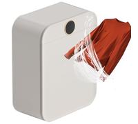 Secadora de Ropa pequeña, Secadora de Ropa compacta de 8 litros para Uso en encimera o Montaje en Pared con Pantalla táctil Inteligente, Temporizador y 2 configuraciones de Calor, Secadora rotativa