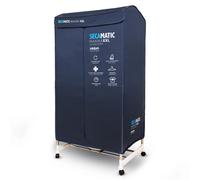 Secadora de ropa Secamatic Máxima XXL Control digital y mando a distancia,1500W, Capacidad Secado 12 kg y 20 Kg Tendedero. 4 niveles de uso, ECO, Turbo, Turbo boost y Solo aire. Temporizador digital
