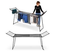 Secadora de ropa telescópica extensible para jardín, de pie, grande y potente, 27M