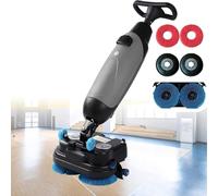 Secadora de suelo, capacidad industrial, máquina profesional con cepillos giratorios dobles y tanques de 4,5 L + 7,5 L para uso doméstico y comercial, ideal para almacenes y fábricas