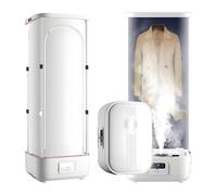 Secadora De Vapor Plegable De 900 W, Portátil, Plancha Automática 2 En 1, Control Remoto Manos Libres, Ideal para Viajes Y Espacios Reducidos.
