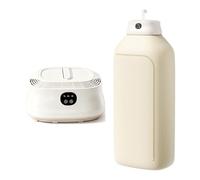 Secadora Eléctrica Compacta Portátil, Máquina Secadora Plegable de Gran Capacidad, Secado Silencioso con Termostato, Bolsa Desmontable, Para Uso Interior, Vivienda Alquilada, Camping, Días Húmedos