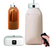 Secadora Eléctrica Portátil, Mini Secadora Plegable 600W Con 2 Velocidades, Temporizador Y Aire Caliente, Secado Rápido Para Ropa Ligera, Ropa Interior, Ropa De Bebé, Uso En Casa Y Viajes