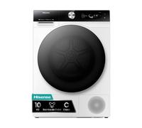 Secadora HISENSE DH7S107BW (10 kg - Bomba de Calor - Blanco)