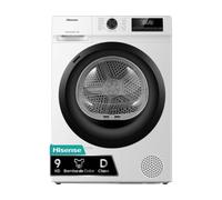 Secadora de bomba de calor Hisense DHQE900UWDC 9 kg Clase D antihuellas Allergy Care