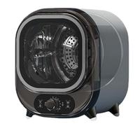 Secadora Pequeña, Condensador Ventilado De 5 Kg - Mini Secadora Giratoria Portátil Y Compacta | Montable En Pared Con Capacidad De Carga De 0,8 Kg - Azul Elegante | Solución Ideal Para Encime(Color:C)