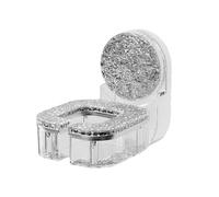 Secadora Percha Soporte de pared - Soporte para herramientas de pelo, solución de almacenamiento para secador de pelo, vaso con ventosa, organizador de herramientas para el cabello, secador de pelo