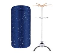 Secadora portátil - 12 kg de capacidad plegable 900 W | Cuidado rápido de la ropa | Autocaravana Viaje Hogar | Secador eléctrico compacto silencioso