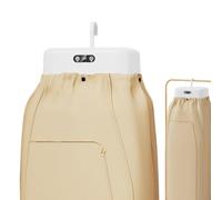 Secadora portátil compacta, secadora plegable con temporizador y dos niveles de temperatura, cubierta protectora contra el polvo, lavandería, garaje, baño, balcón